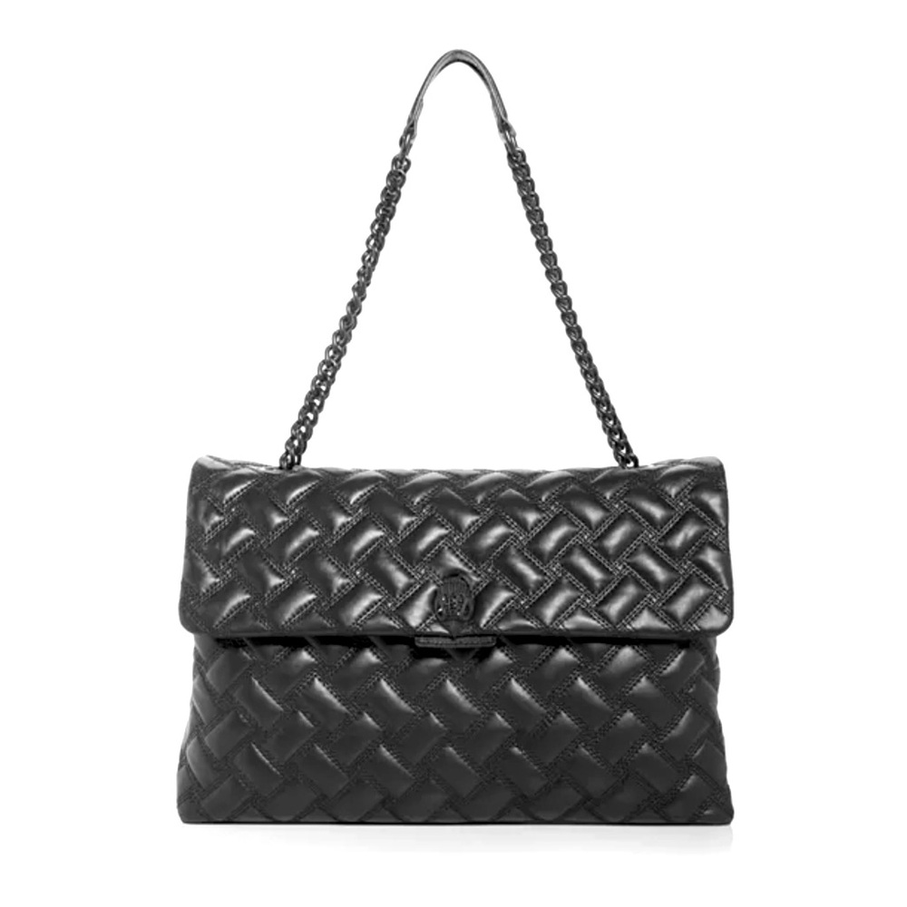 Kurt Geiger Kensington Drench XXL Leather Shoulder Bag NWT